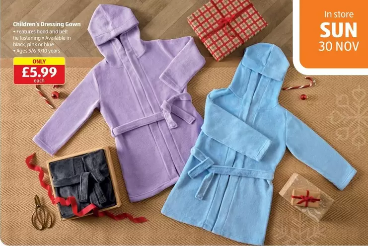 Sun - Children's Dressing Gown