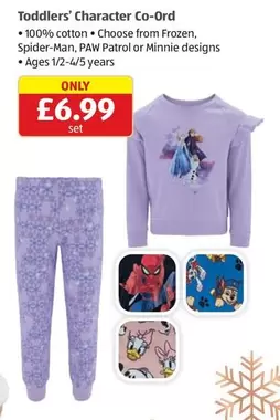 COTTON - Toddlers' Character Co-Ord