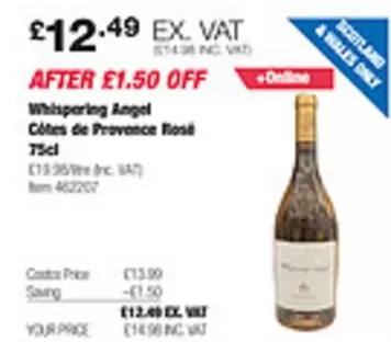 Angel - Côtes de Provence Rosé