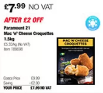 Mac 'n' Cheese Croquettes