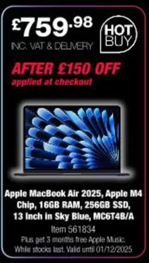 Apple - MacBook Air 2025