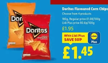 Doritos - Flavoured Corn Chips