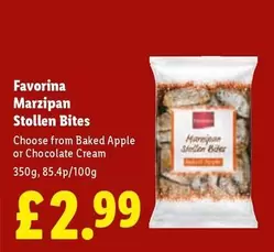 Apple - Marzipan Stollen Bites