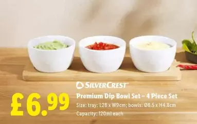 Premium - Dip Bowl Set -4 Piece Set