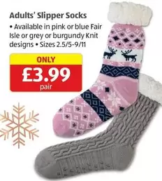 Adults' Slipper Socks