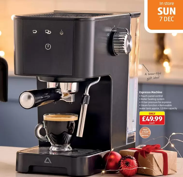 Sun - Espresso Machine