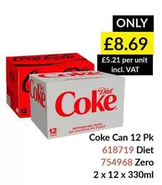 COKE - Can 12 Pk