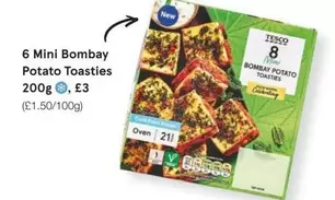 Bombay Potato Toasties