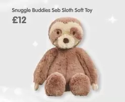 Buddies - Seb Sloth Soft Toy