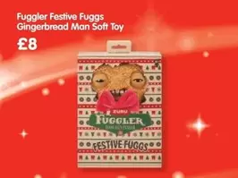 Festive Fuggs Gingerbread Man Soft Toy