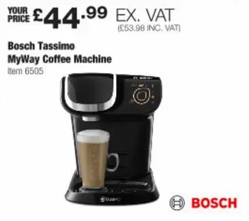 Bosch - MyWay Coffee Machine