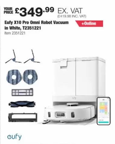 X10 Pro Omni Robot Vacuum