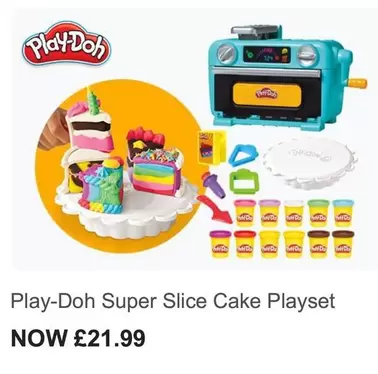 Play-Doh - Super Slice Cake Playset