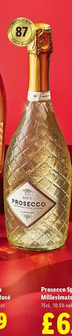 Brut - Prosecco Spumante Millesimato