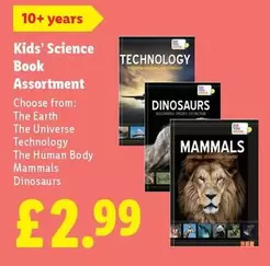 Kids' Science Book Assortment