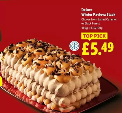 Frozen - Winter Pavlova Stack