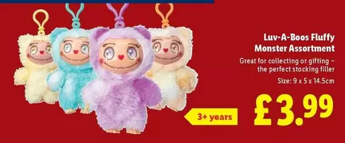 Monster - Fluffy Assortment