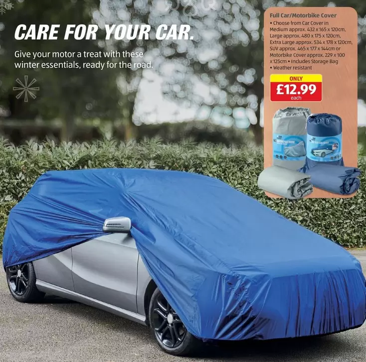 Full Car/Motorbike Cover