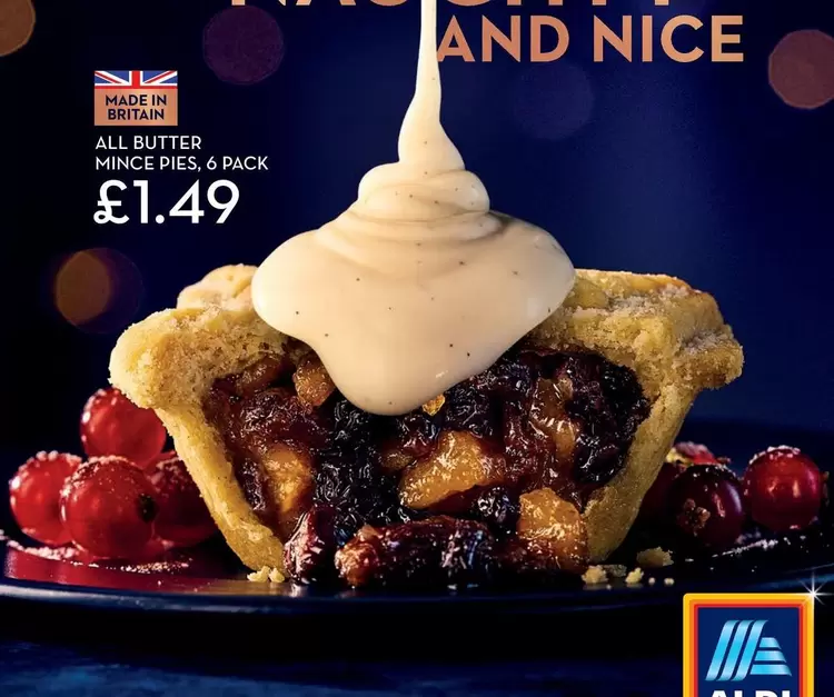 ALL BUTTER MINCE PIES