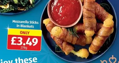 Joy - Mozzarella Sticks in Blankets