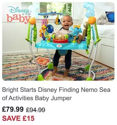 Disney - Finding Nemo Sea of Activities Baby Jumper