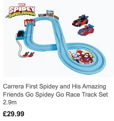 Carrera - First Spidey and His Amazing Friends Go Spidey Go Race Track Set