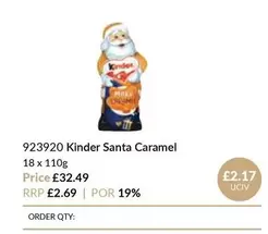 Kinder -  Santa Caramel