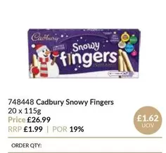 Cadbury - Snowy Fingers