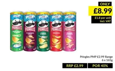 Pringles -  PMP £2.99 Range