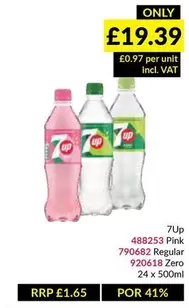 7up - Pink, Regular, Zero