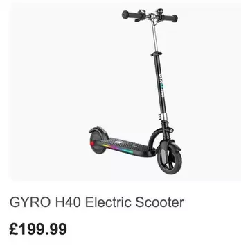 H40 Electric Scooter