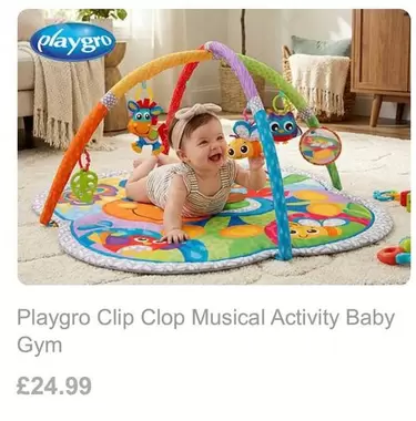 Clip Clop Musical Activity Baby Gym