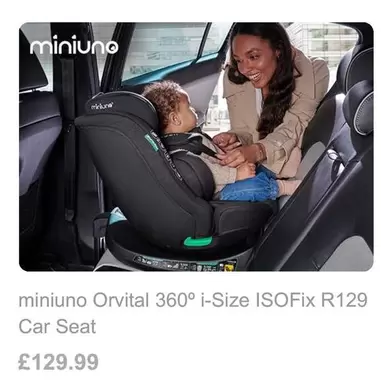 Orvital 360° i-Size ISOFix R129 Car Seat