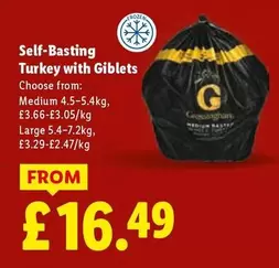 Frozen - Turkey with Giblets