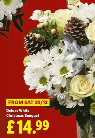 Deluxe - White Christmas Bouquet