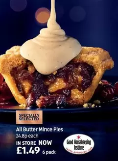 All Butter Mince Pies