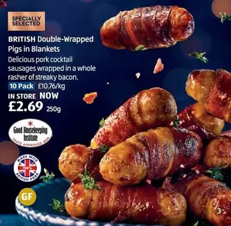 Double-Wrapped Pigs in Blankets