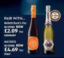 Buck's Fizz, Asti DOCG