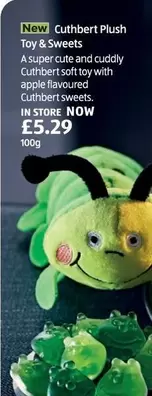 Apple - Cuthbert Plush Toy & Sweets