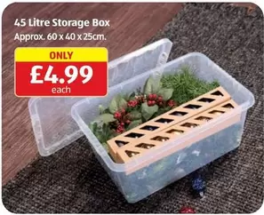 45 Litre Storage Box