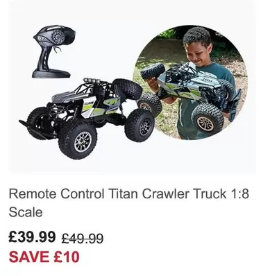 Titan Crawler Truck 1:8 Scale