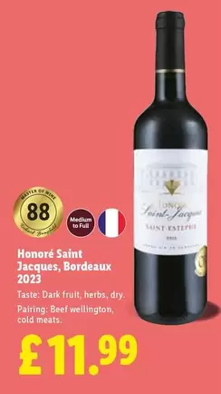 Master - Saint Jacques, Bordeaux