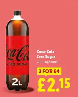 Coca Cola - Zero Sugar