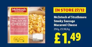 Smoky Sausage Macaroni Cheese