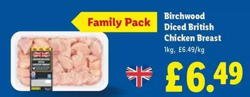 Diced British Chicken Breast