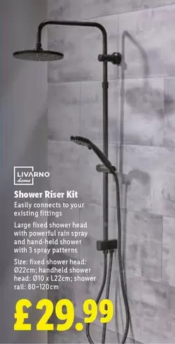Livarno - Shower Riser Kit