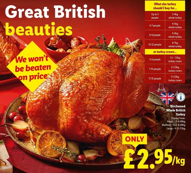 Crown - Whole British Turkey