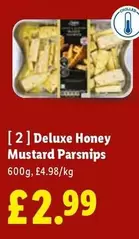 Deluxe -  Honey Mustard Parsnips