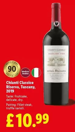 Chianti - Classico Riserva, Tuscany, 2019