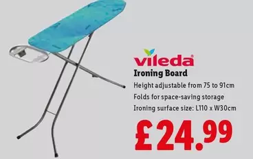 Vileda - Ironing Board